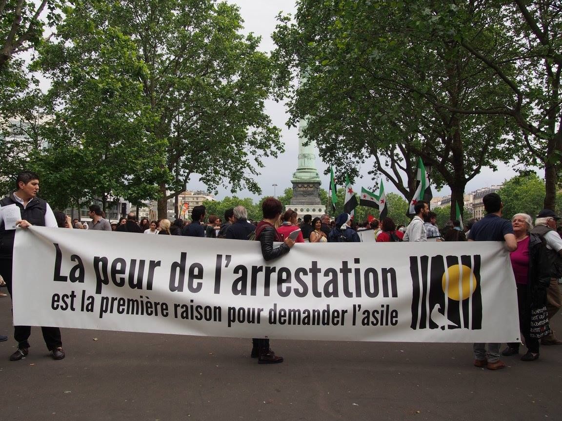 PARIS 11/06/2016 : "Manifestation " LES DÉTENUS D’ABORD / المعتقلون أولا"