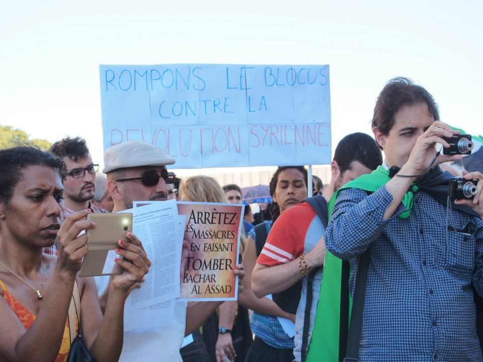 Paris 22/08/2015 : Rassemblement "2 ème Anniversaire du massacre de Ghouta de Damas"