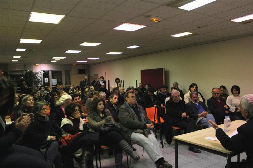 Paris 07/02/2012 : حوار مفتوح مع المعارض جورج صبرة