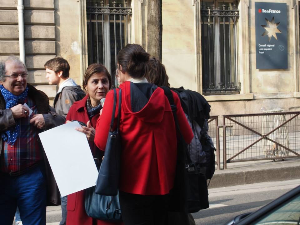 Paris 14/03/2015 : Marche "4 années de lutte contre les tyrannies de Bachar Al Assad et de Daech"