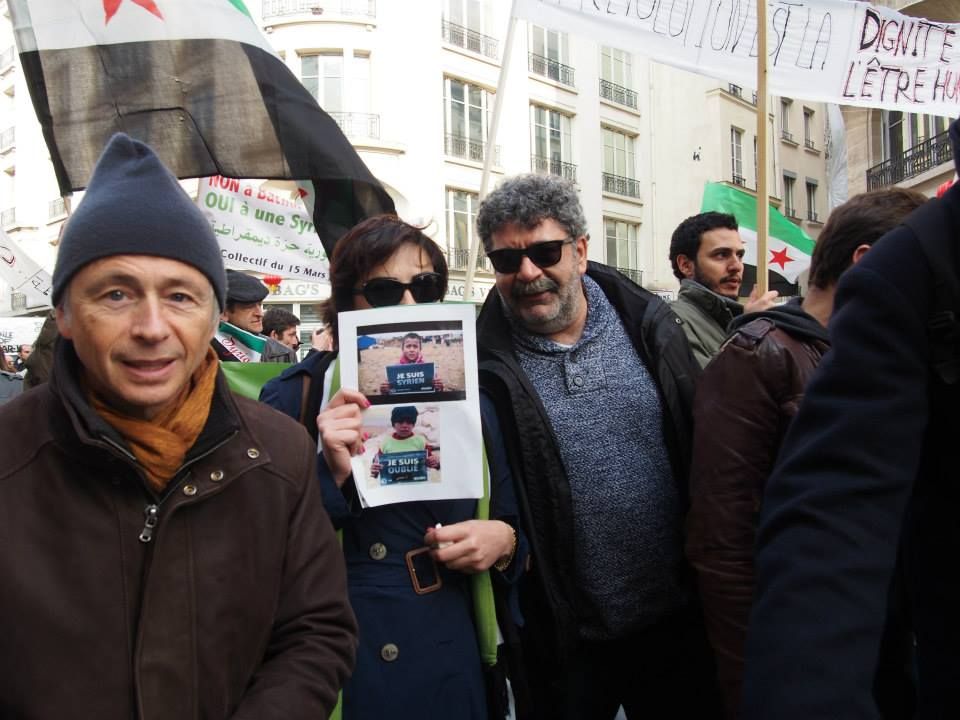Paris 14/03/2015 : Marche "4 années de lutte contre les tyrannies de Bachar Al Assad et de Daech"