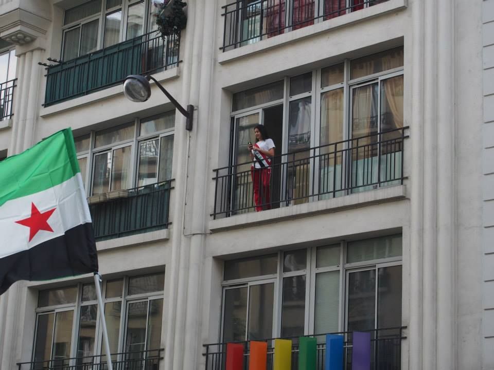 Paris 14/03/2015 : Marche "4 années de lutte contre les tyrannies de Bachar Al Assad et de Daech"