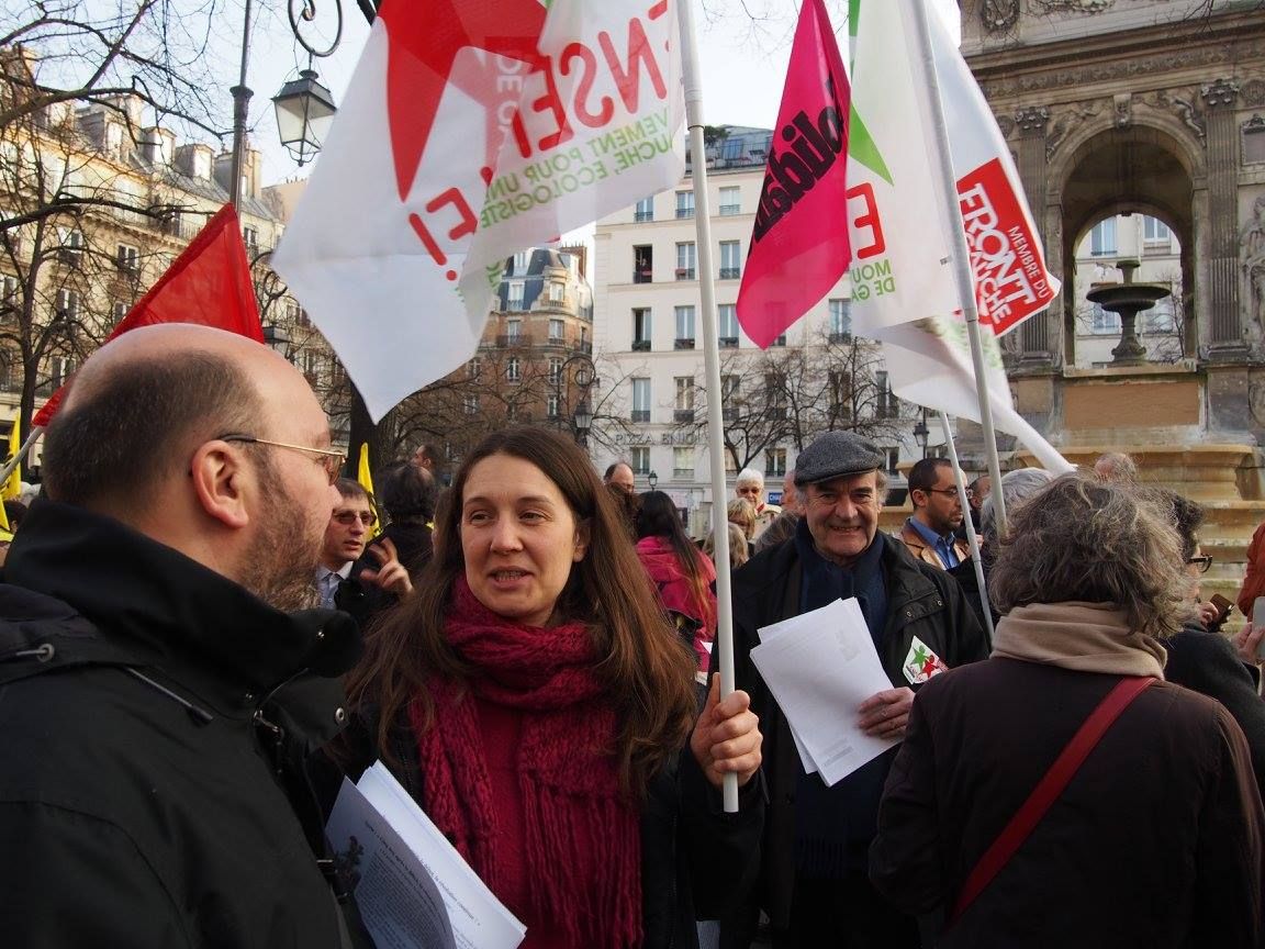PARIS 12/03/2016 : MARCHE « 5 ANNÉES DE LUTTE »