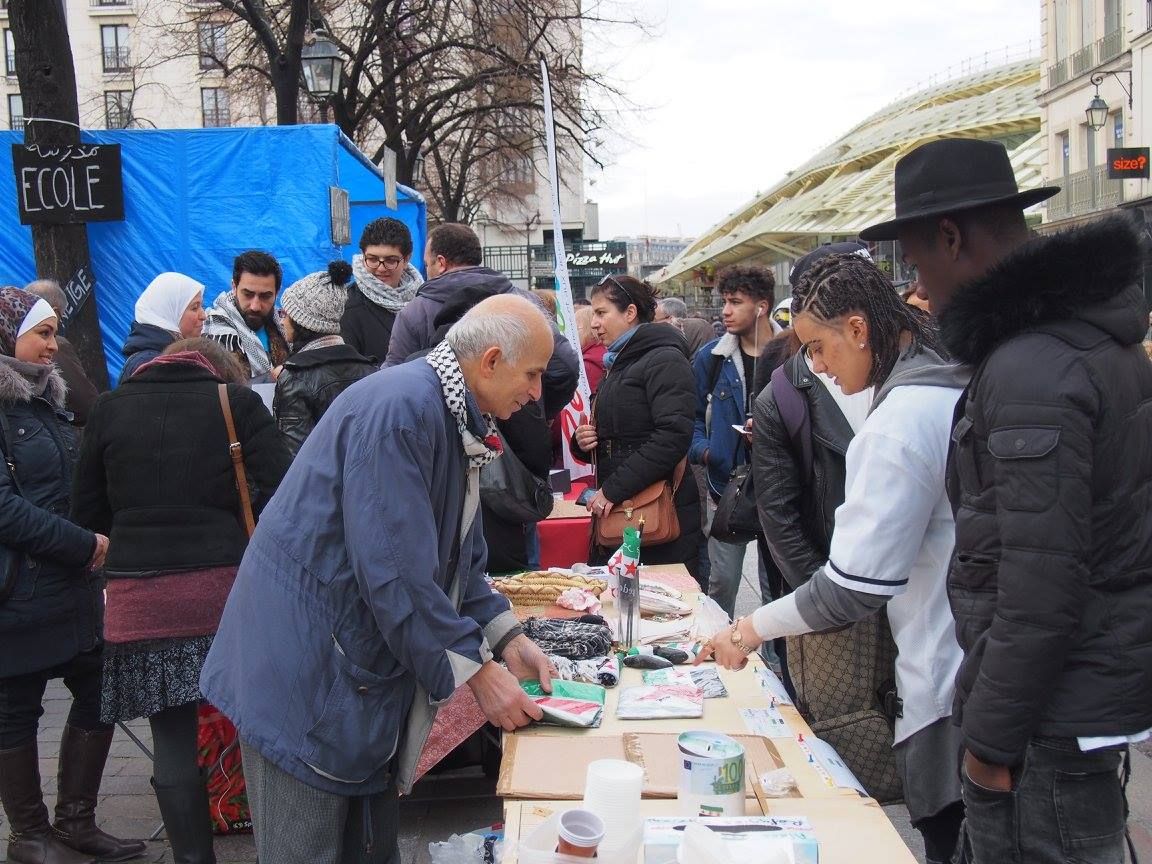 Paris 16/01/2015 : Rassemblement « 4 heures pour 4 millions d’enfants syriens privés d’école »