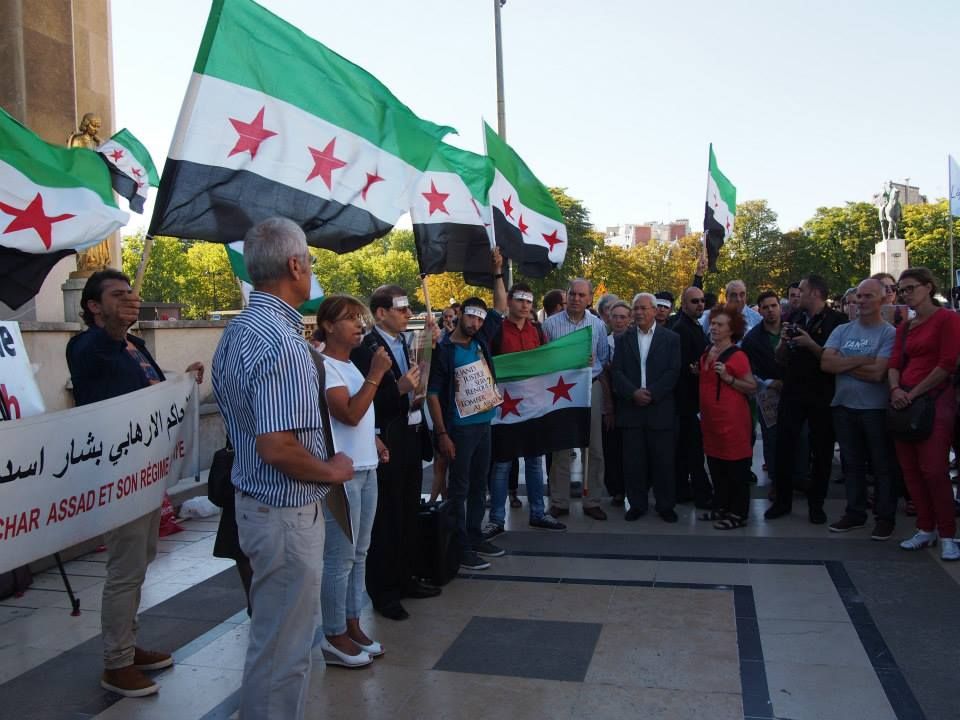 Paris 22/08/2015 : Rassemblement "2 ème Anniversaire du massacre de Ghouta de Damas"
