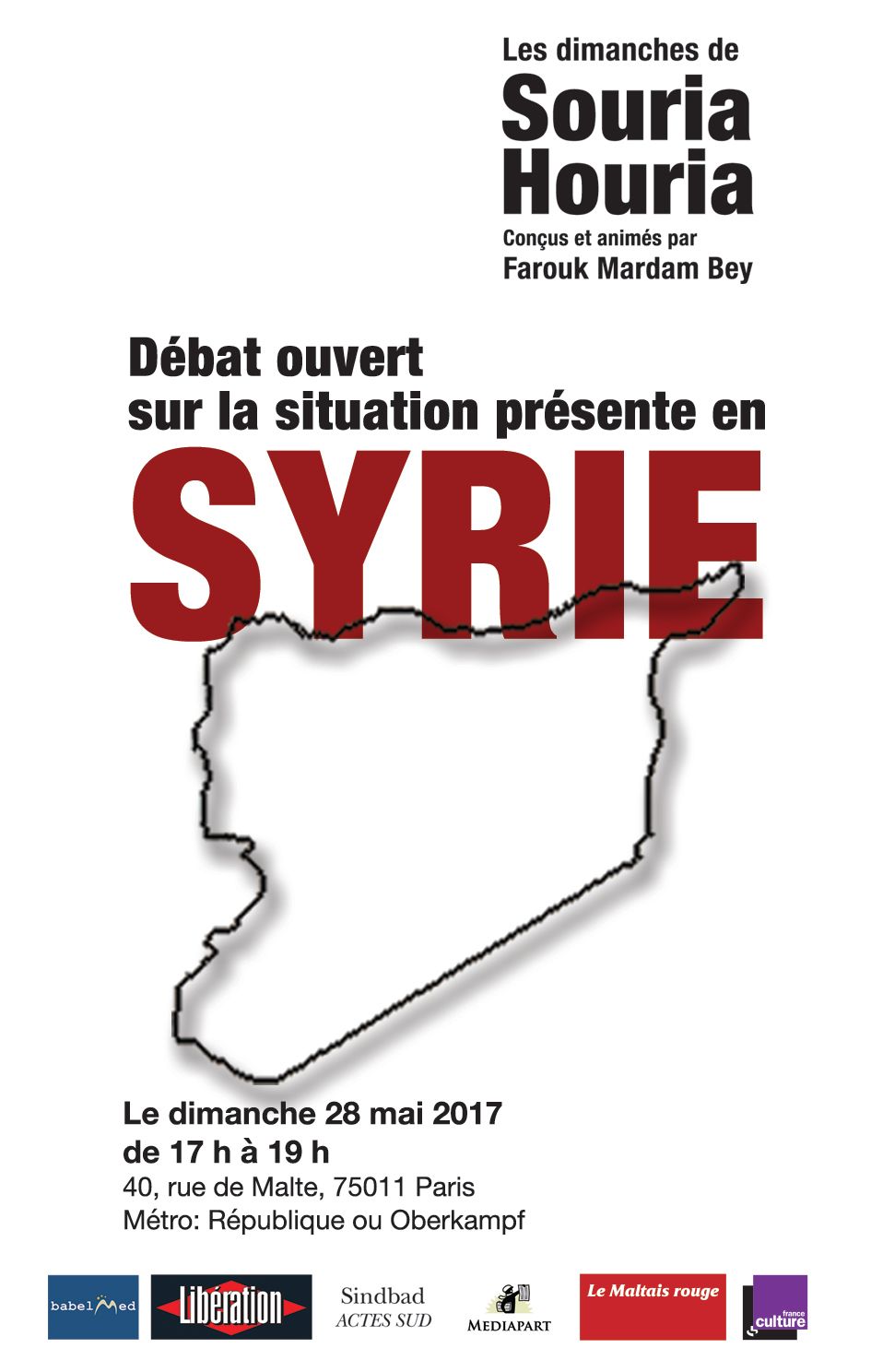 Paris : Débat ouvert sur la situation présente en Syrie