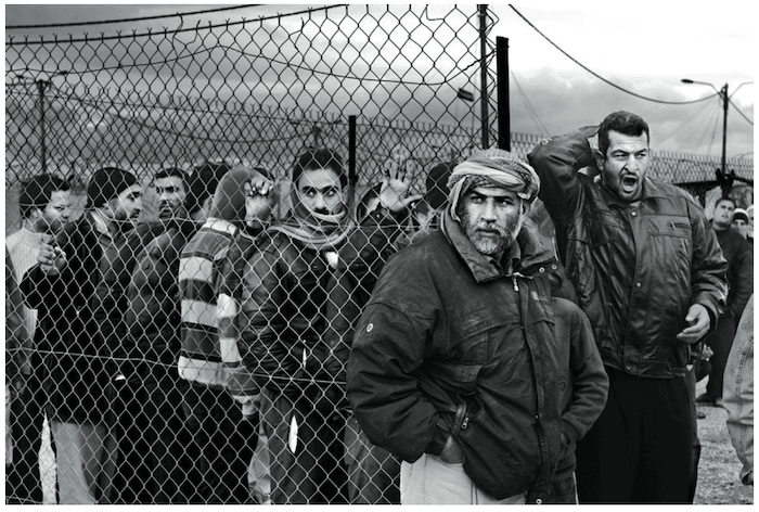 Un campement de réfugiés syriens sous la neige Akkar, Liban, janvier 2013