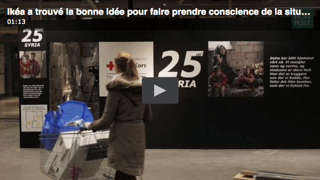 L'idée bluffante d'Ikea pour alerter sur la situation en Syrie