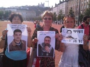 20/06/2012 Lyon: Journée internationale des prisonniers politiques « Je suis sa voix »