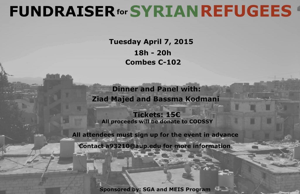 07/04/2015 Paris : Fundraiser for Syrian Refugees