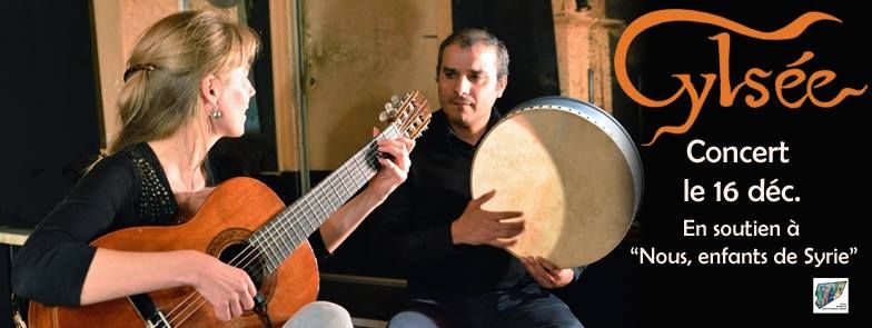 Paris : CONCERT Cylsée en soutien à l'exposition " Nous enfants de Syrie"