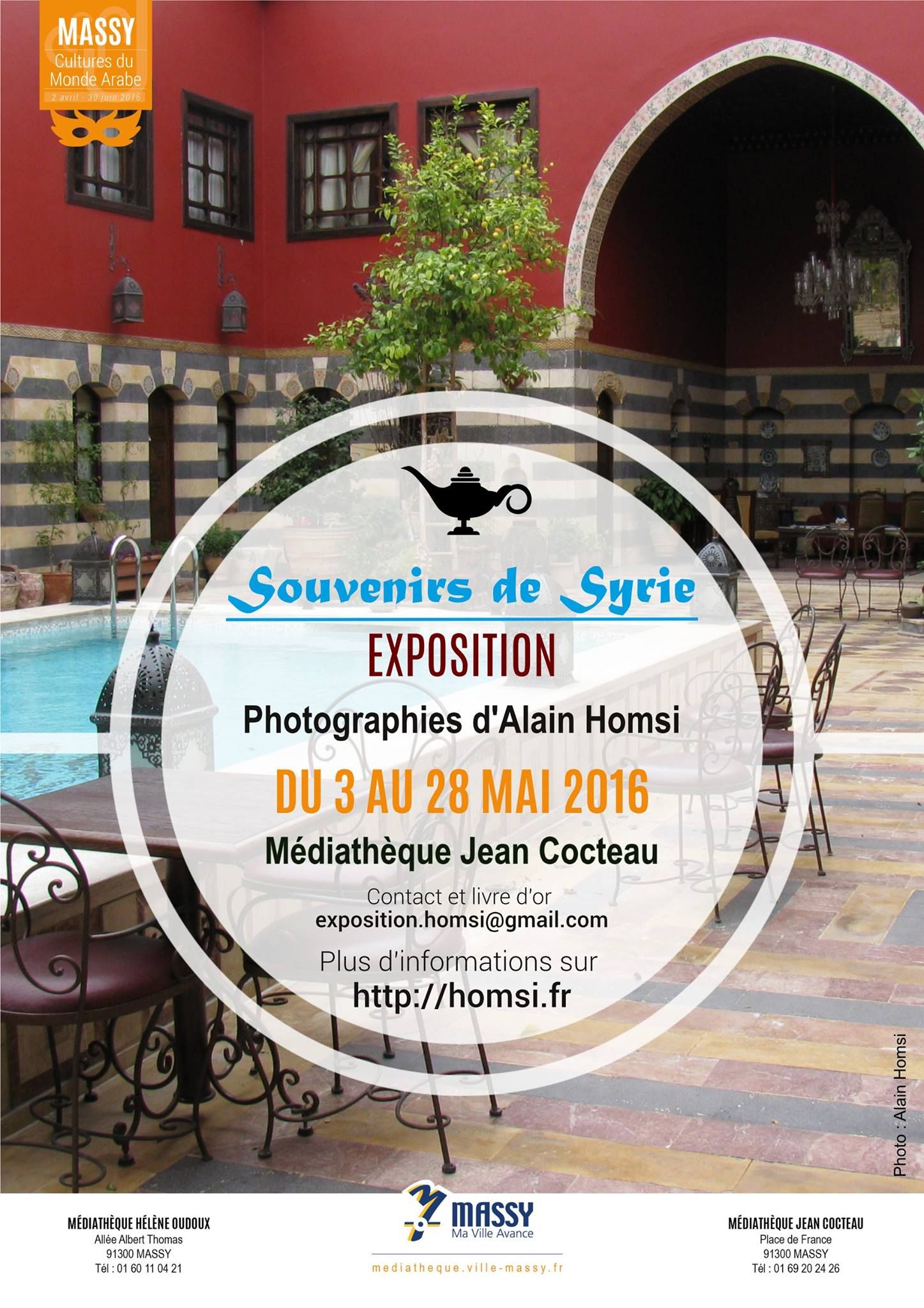 Massy : Exposition Photos "Souvenirs de Syrie"