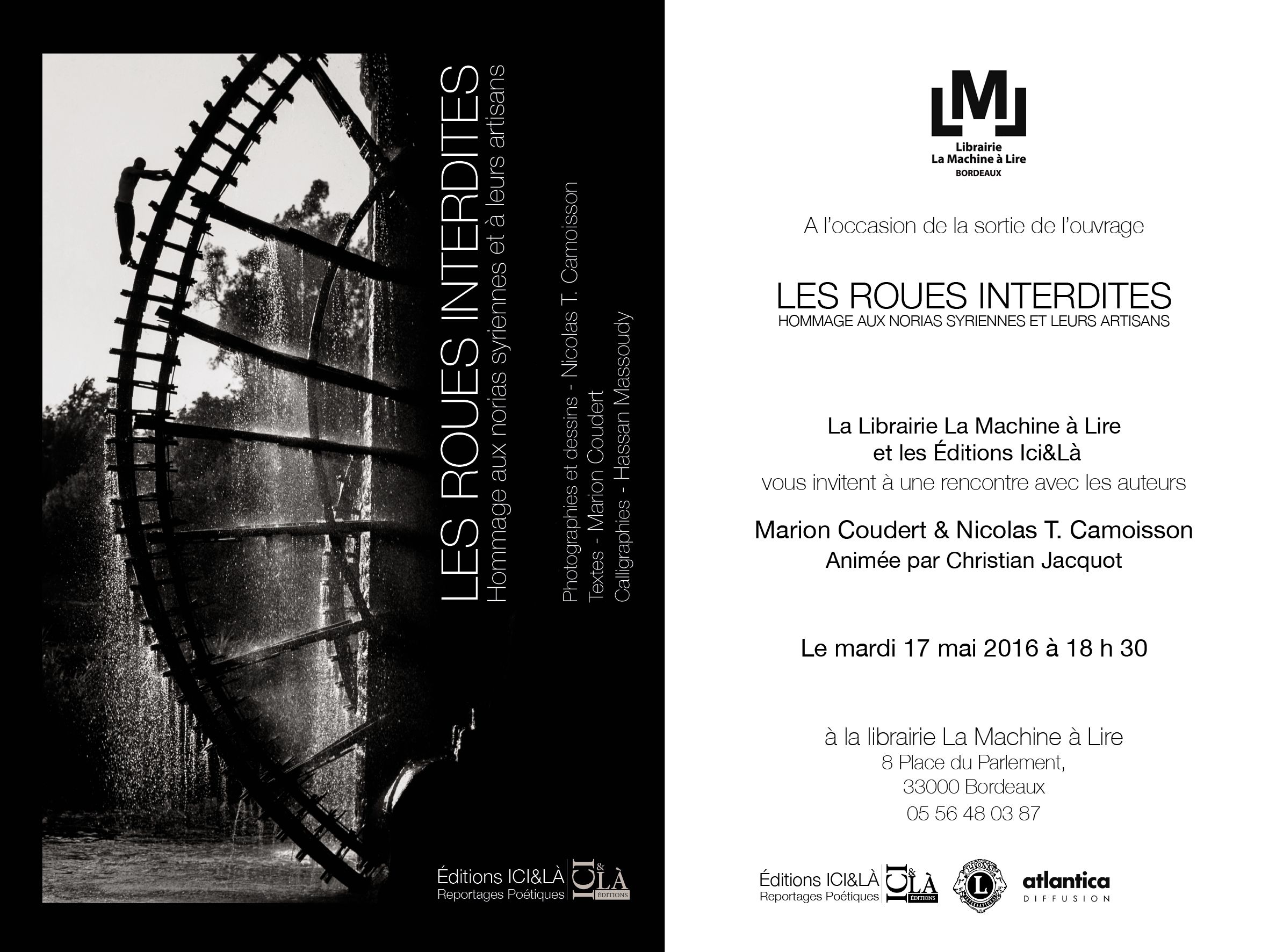 Bordeaux : Rencontre avec les auteurs du livre "Les roues interdites"