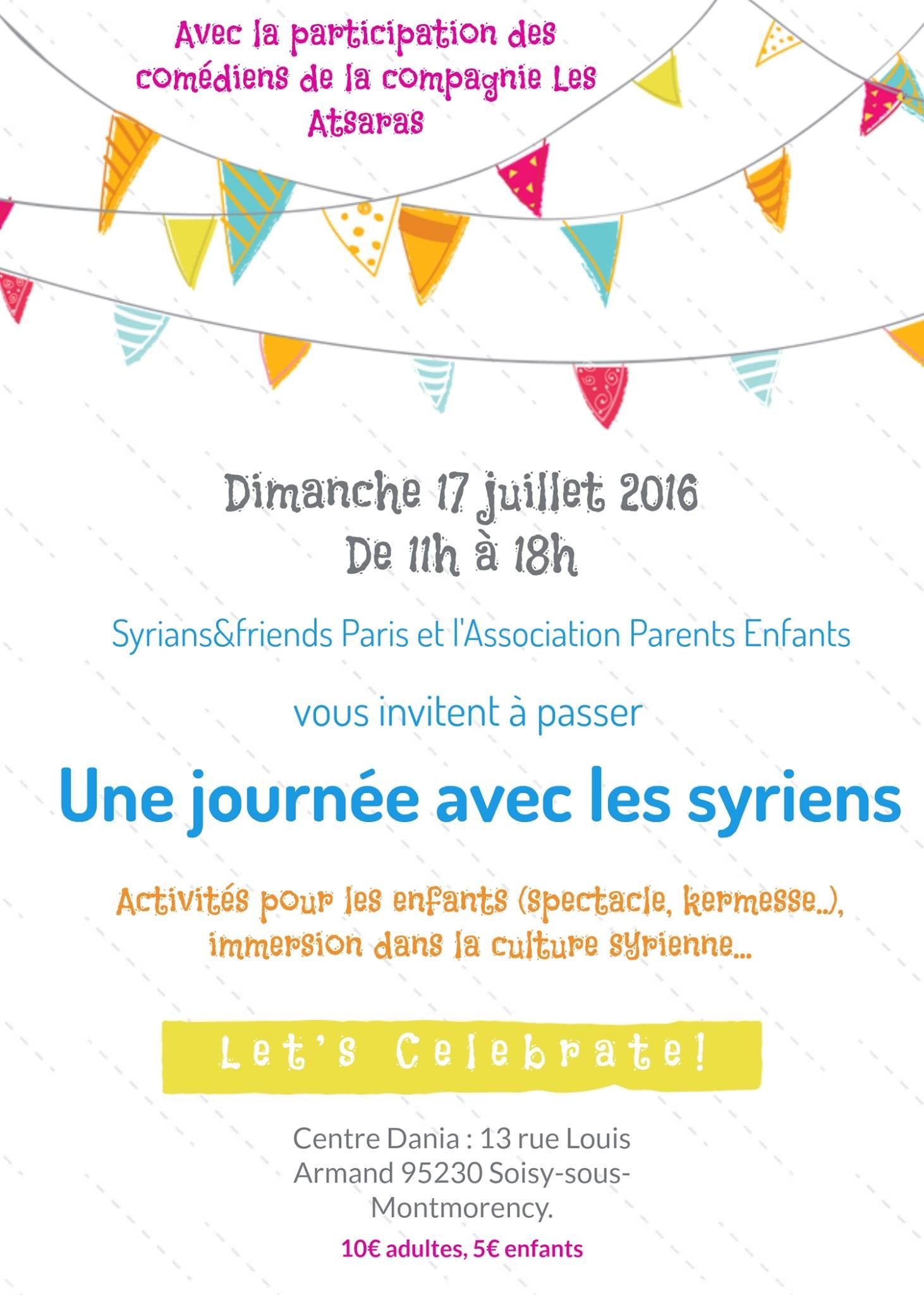 Paris : Une Journée avec les Syriens