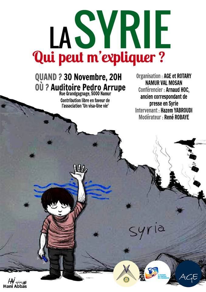 Namur : La Syrie qui peut m'expliquer ?