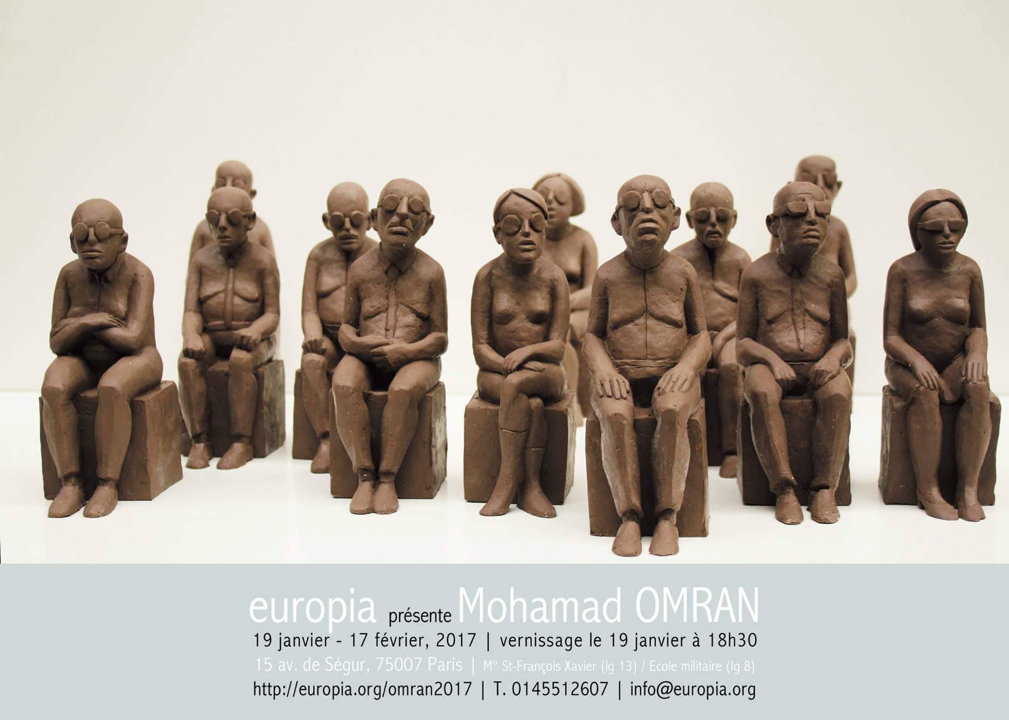 Paris : Exposition Mohamad Omran