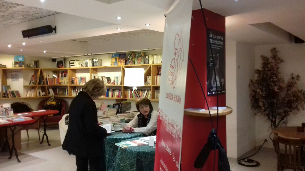 PARIS 17/03/2017 : THÉÂTRE/EXPOSITION/SIGNATURES/DÉGUSTATION TEMPS FORT CONSACRÉ À LA SYRIE