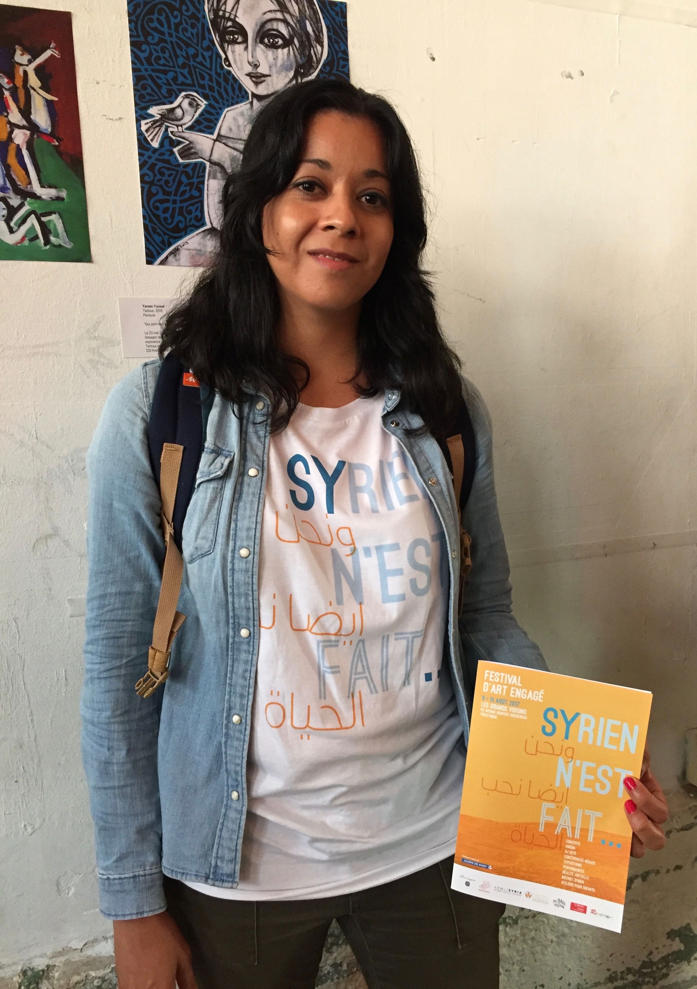 PARIS 09 au 13/08/2017 : SYRIEN N’EST FAIT…FESTIVAL D’ART ENGAGÉ