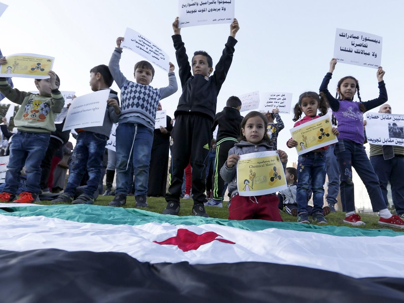 War in Syria: Up to 40,000 civilians are starving in besieged Madaya, say campaigners - by Laura Pitel