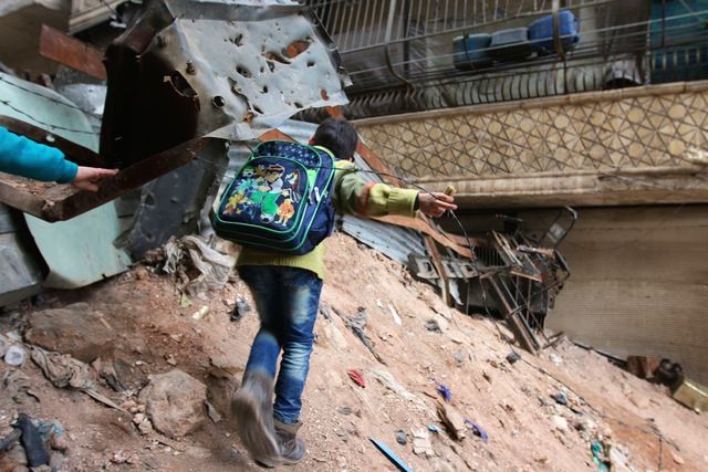 Mideast syria aleppo fear of siege1