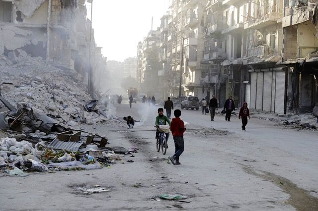 Syria conflict aleppo aftermath