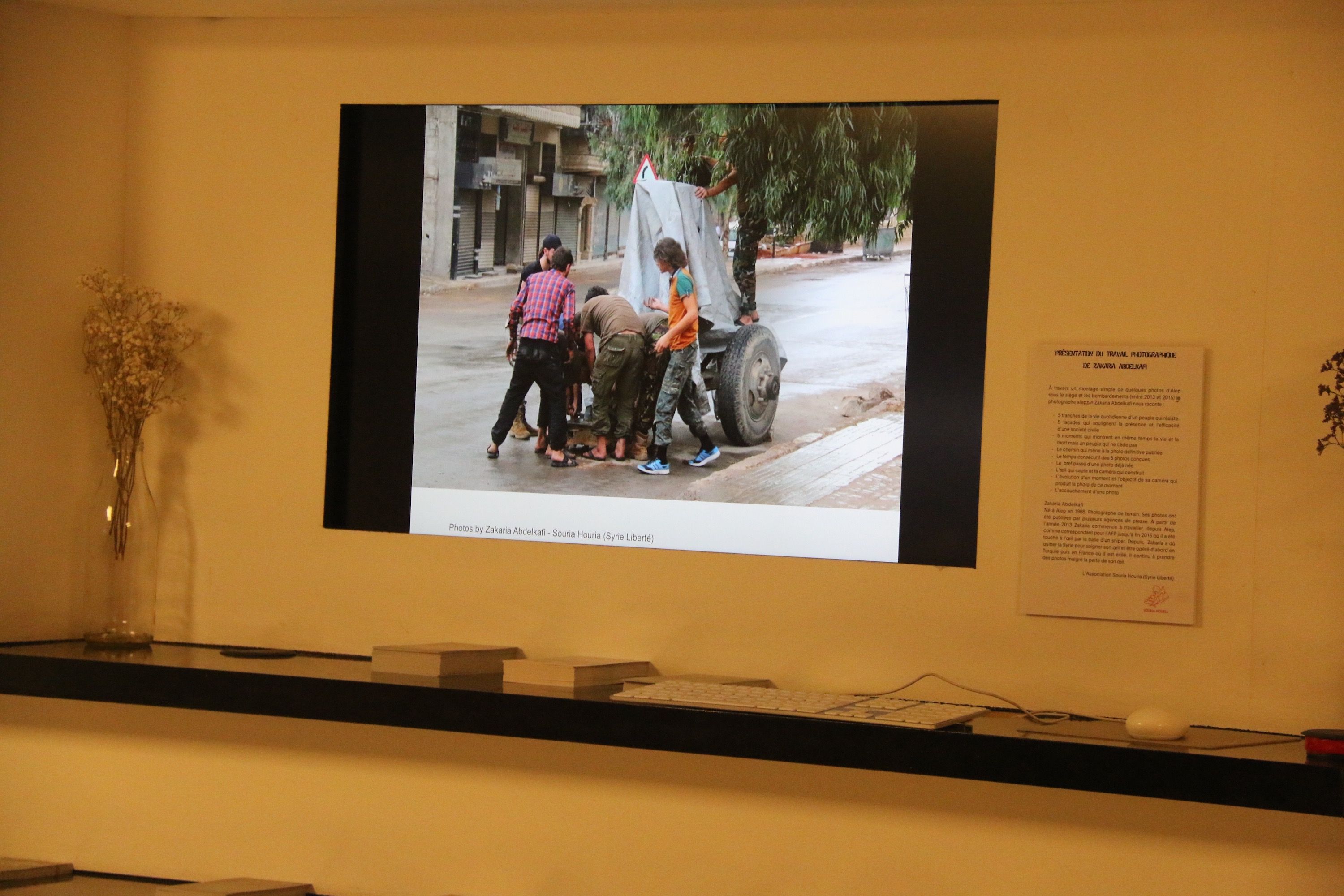 Paris 22/02/2017 : Exposition « PAS SI LOIN, LA SYRIE »