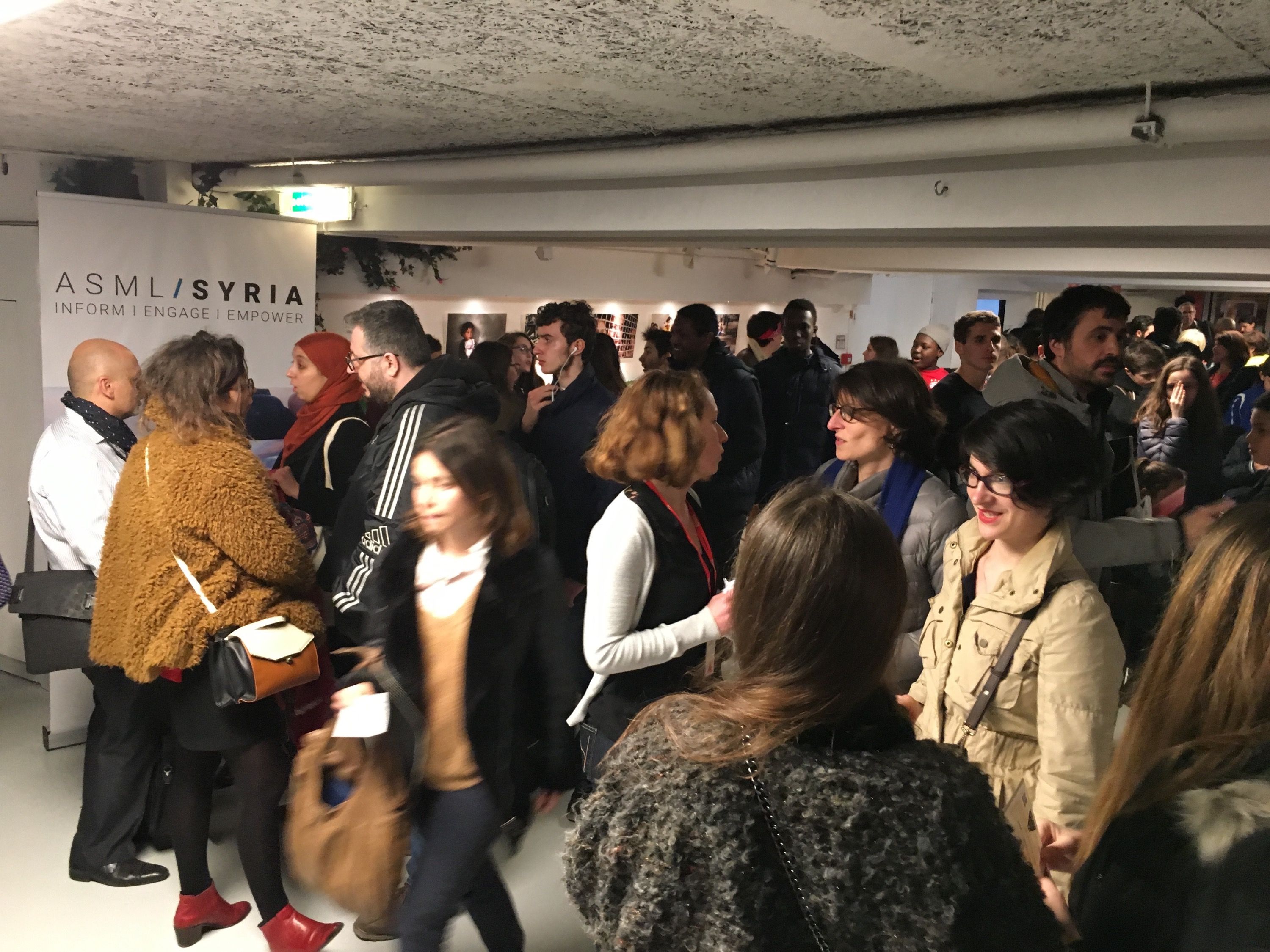 Paris 22/02/2017 : Exposition « PAS SI LOIN, LA SYRIE »