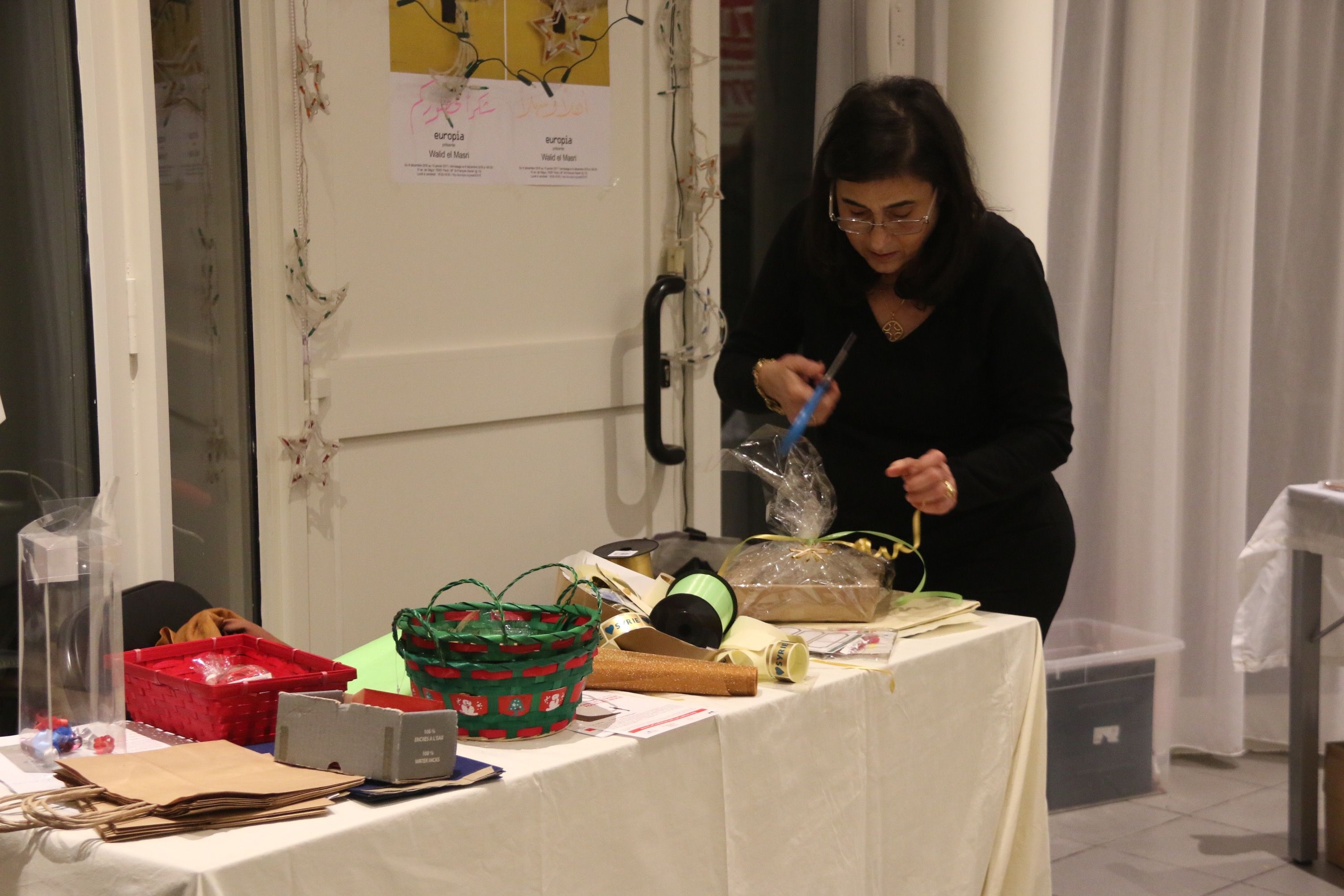 PARIS 04/12/2016 : BAZAR DE NOËL « POUR LES ÉCOLIERS SYRIENS »