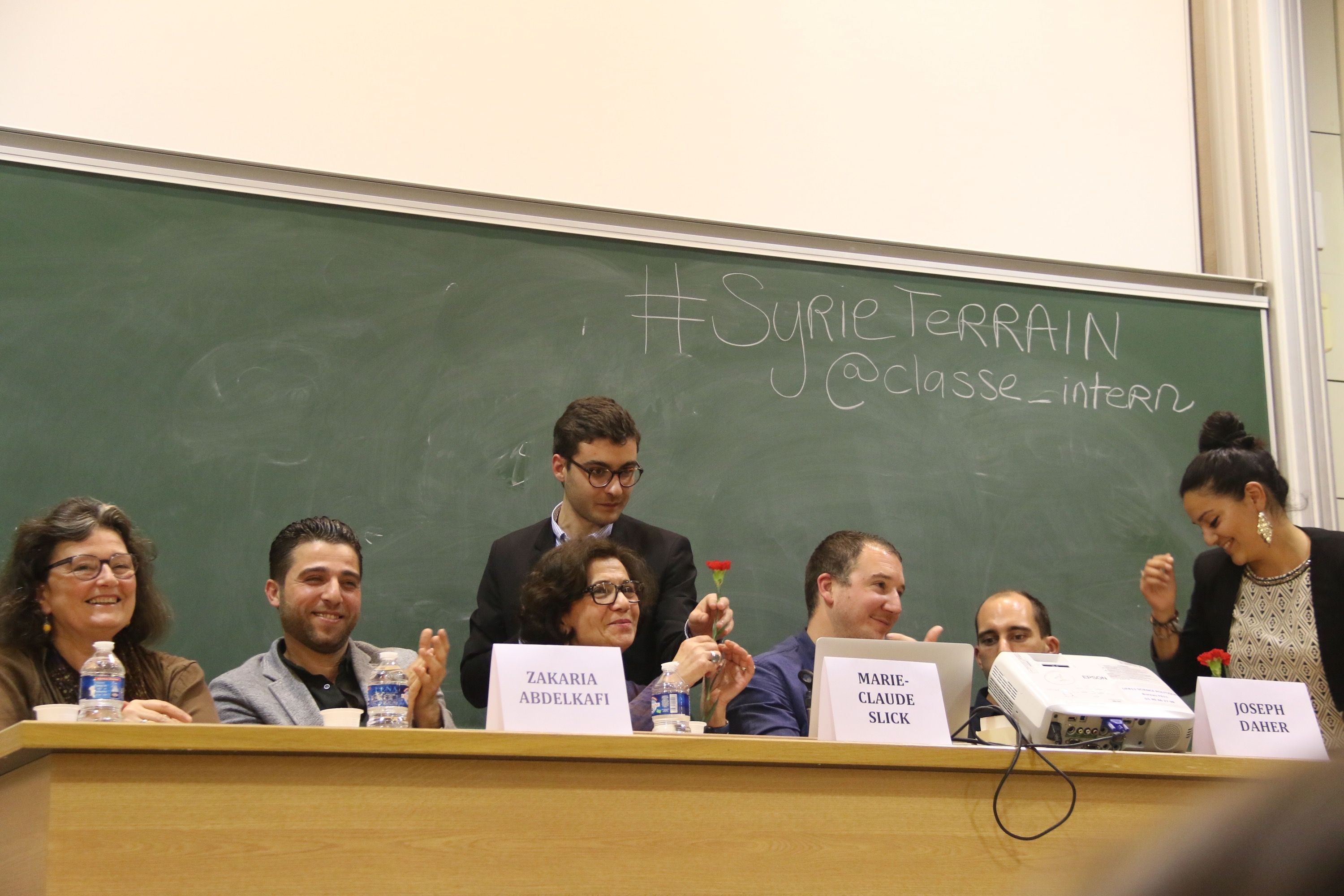 PARIS 25/11/2016 : CONFÉRENCE « LA SYRIE VUE DU TERRAIN – PARTENARIAT AVEC CLASSE INTERNATIONALE »