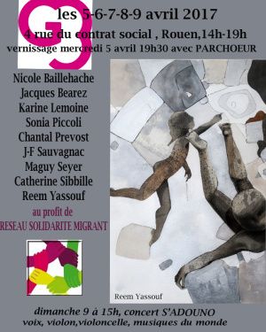 Rouen : Exposition Collective au Groupe 3