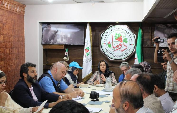Syrians Under Siege: The Role of Local Councils - by Sabr Darwish