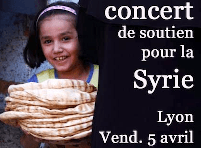 05/04/2013 Lyon : Concert de soutien avec le peuple syrien