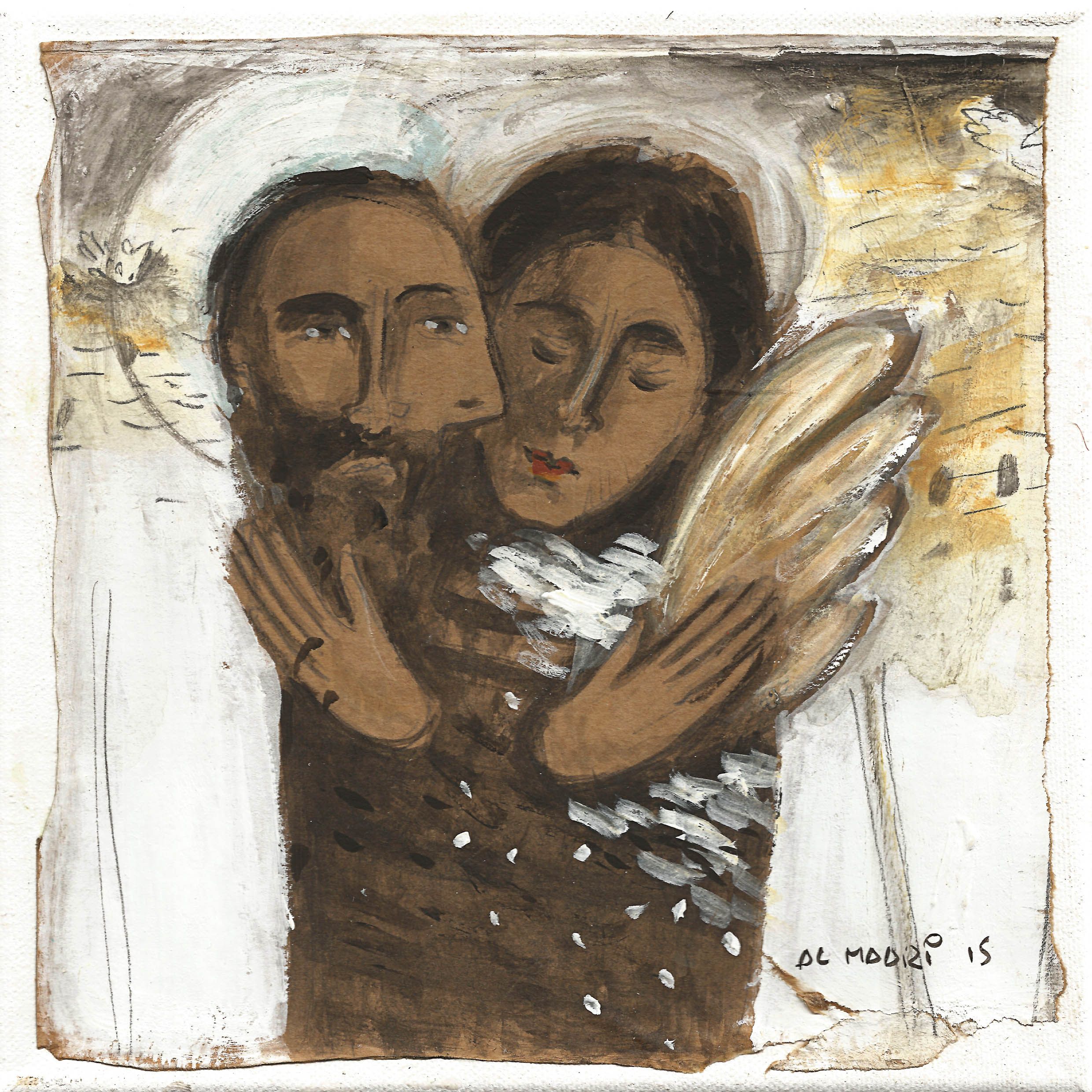 Paris : Vernissage - "Arrêtez la guerre" de l'artiste Boutros Al Maari