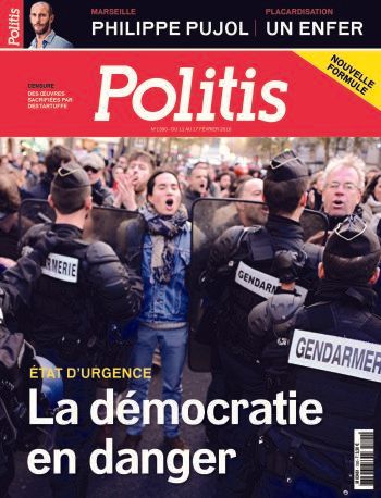 Couverture de l'Hebdo Politis N°1390 